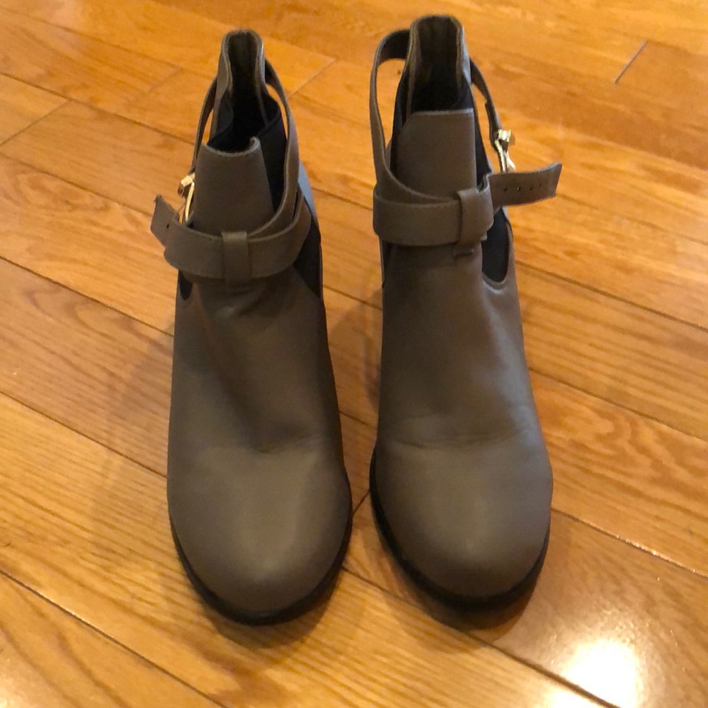 Brown booties